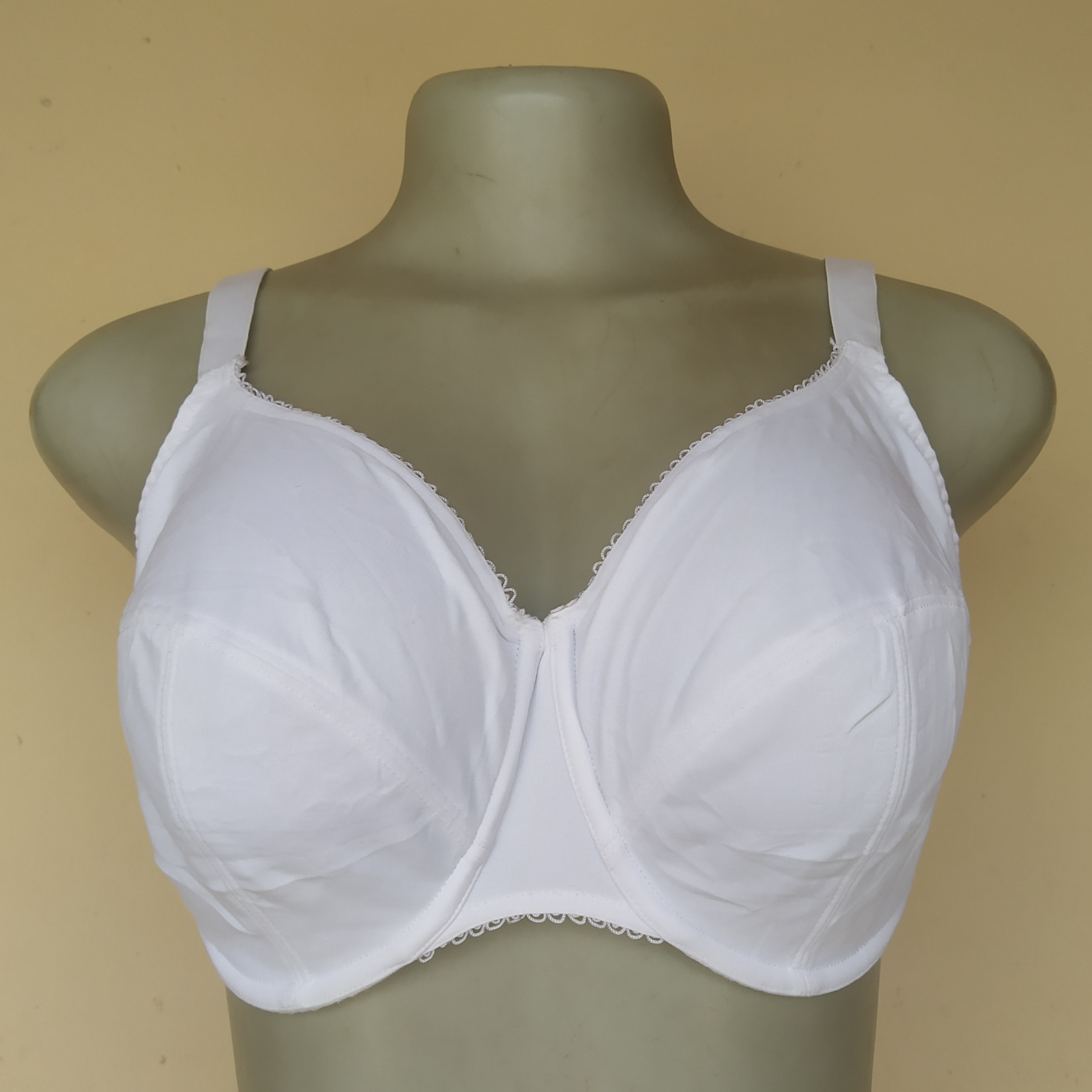 32GG - Panache White Non Padded Bra - Okriks