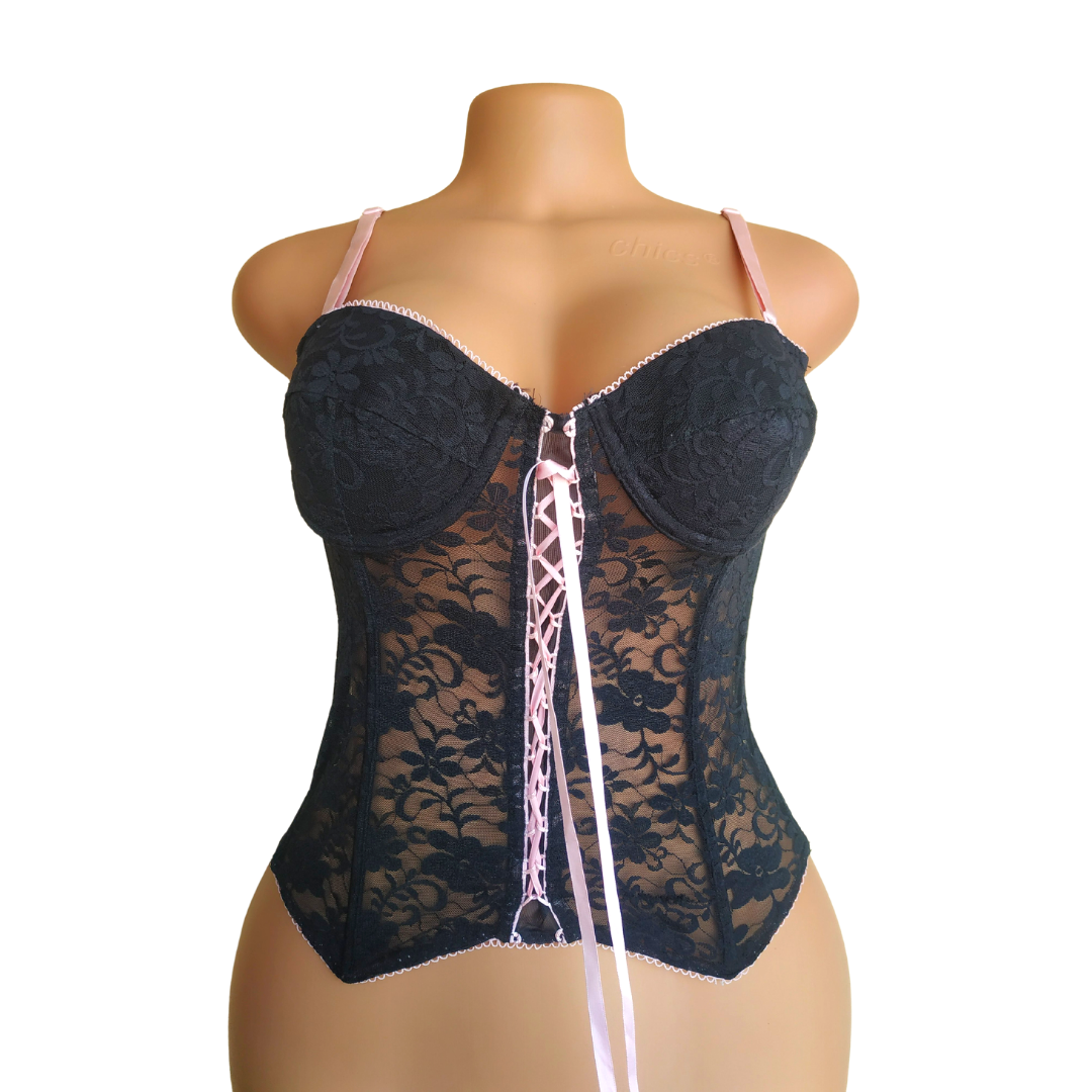 Secret Possesions Lace Corset Top 36B Cup