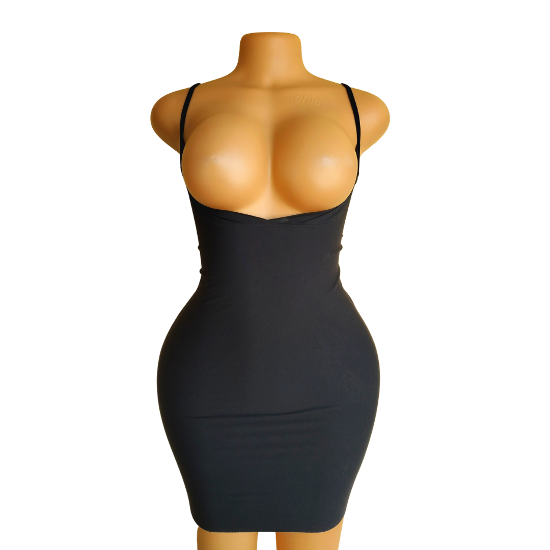 UK 14 - Next Black Open Bust Control Slip