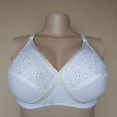 Total Control Minimizer White No Wire/Pad Bra