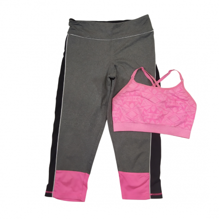 Atmosphere Geometric Bra Top And Leggings Set