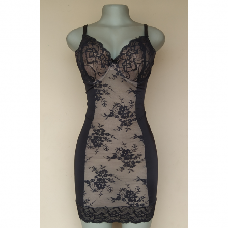 UK 16 - Marilyn Monroe Two Tone Lingerie Slip