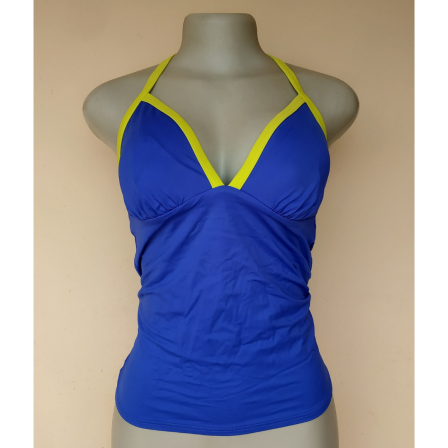 UK 14 - M And S Blue Swim Top