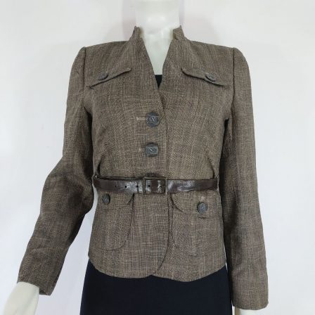 Next Brown Office Jacket