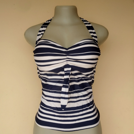 UK 14 - George Striped Swim Top