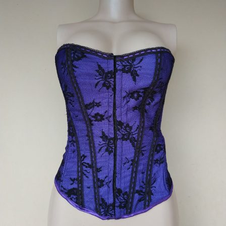 Preloved Purple Lace Mix Waist Cincher