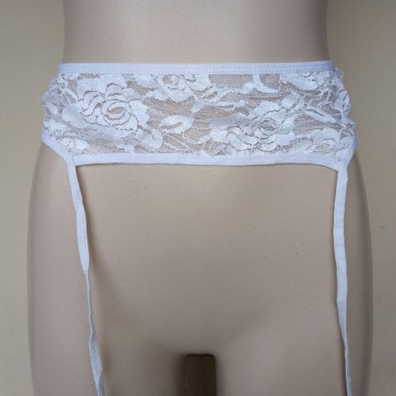 Preloved White Hip Suspender