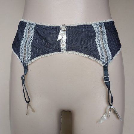 Secret Possesions Grey Suspenders