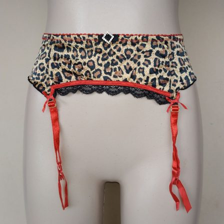 Secret Possesions Animal Print Suspenders