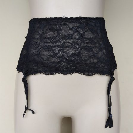 Beautiful Black Lace Suspenders