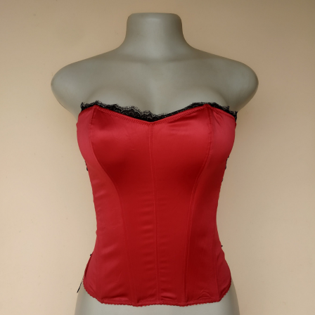 UK 8 - La Senza Two Color Bustier Top
