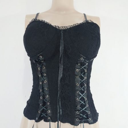 PRELOVED BLACK CASUAL TOP