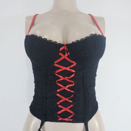 Secrect Possessions Lace Up Corset Top 36B Cup