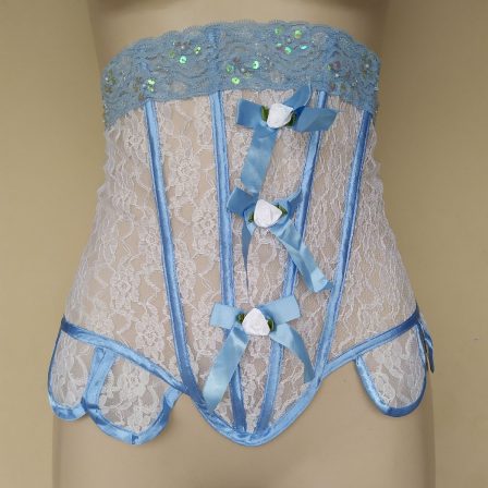 Preloved Two Tone Lace Mix Waist Cincher