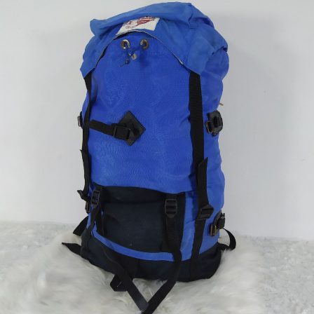 Preloved Blue And Black School Bag