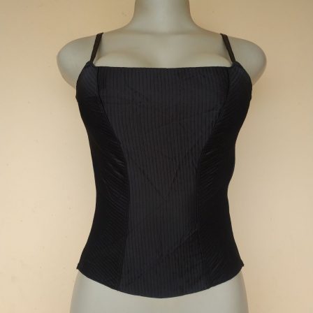 George Black Bustier Top