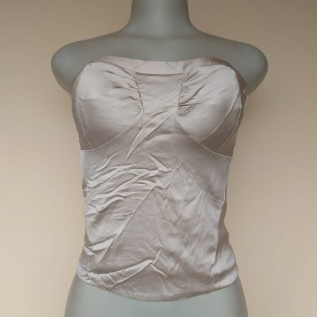 Preloved Nude Bustier Top