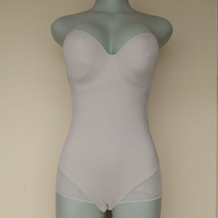 M&S Nude Seameless Control Bodysuit 36C Cup(+Straps)