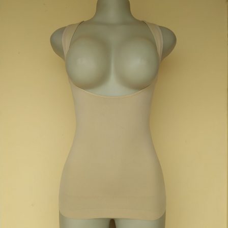 Secret Possesions Brown Open Bust Control Top