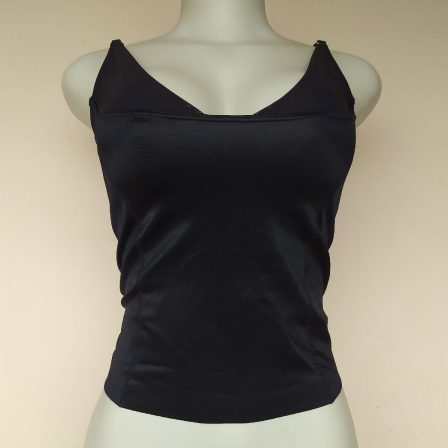 Preloved Black Open Bust Control Top