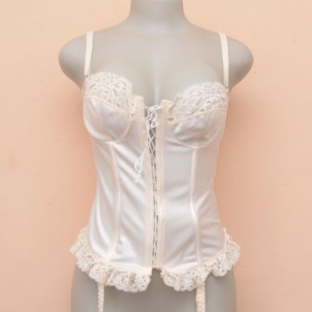 Preloved Ink Stained Corset Top 36B Cup