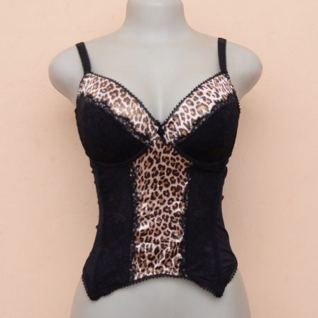 Ann Summers Animal Print Corset Top
