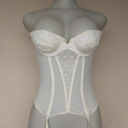 Beilei Cream Mesh Mix Corset 32A Cup