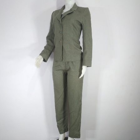 Eastex Olive Green Lined Corporate Suit