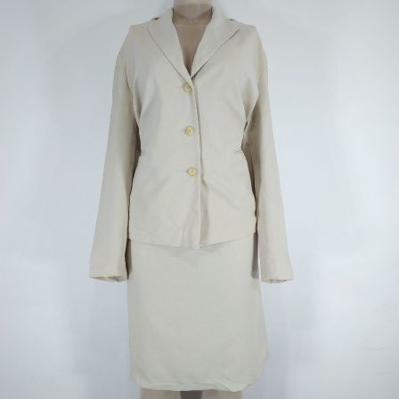 For Women Nude Lined Corporate Suit