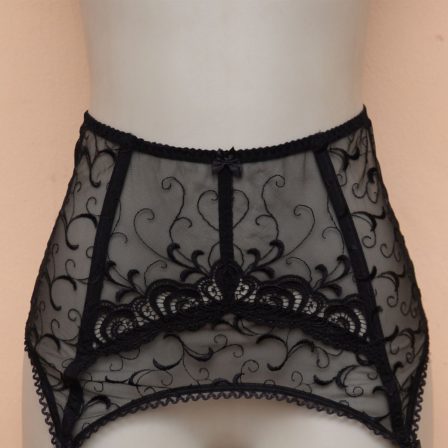 Rigby&Peller London Black Hip Suspender