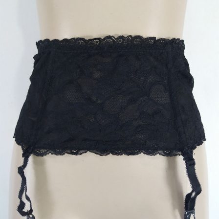 Beautiful Black Lace Hip Suspender