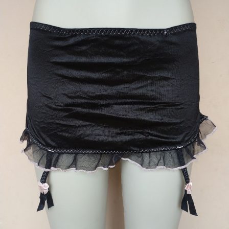 Secret Possessions Black Hip Suspenders