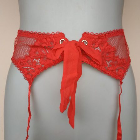 Secret Possessions Red Hip Suspender