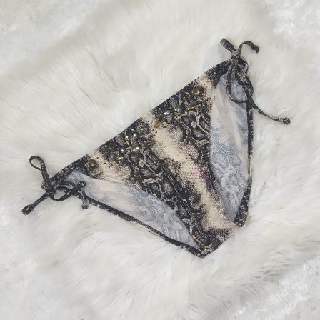 UK 16 - New Look Print Swim Pant (Ink)