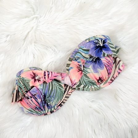 UK 10-12 - New Look Floral(34C Cup) Swim Bra