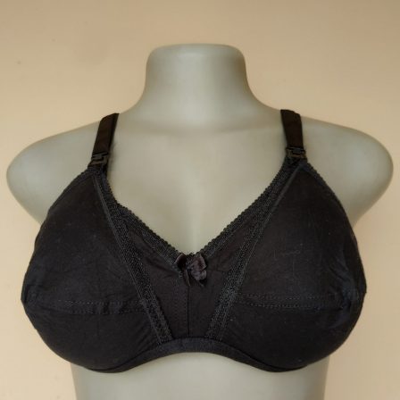 34B - V-Star Black(China Bra) Maternity Bra