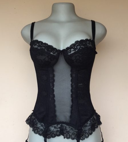 Sunburst Black Corset 34B