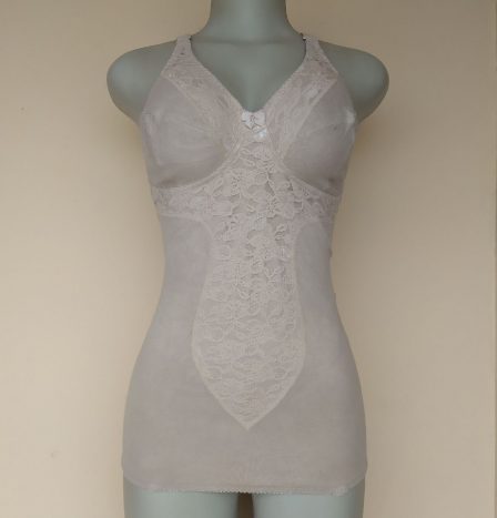 Silhouette Ink Stained Lingerie Slip 42C Cup