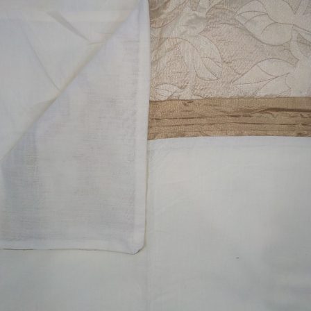 Preloved off White Cotton 1 Pillowcase