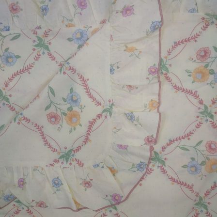 Preloved Floral Cotton 1 Pillow Case