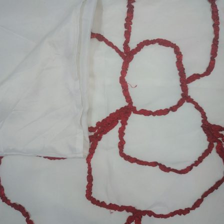 Preloved White Cotton 1 Pillowcase