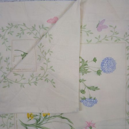 Preloved Floral Cotton 1 Pillow Case