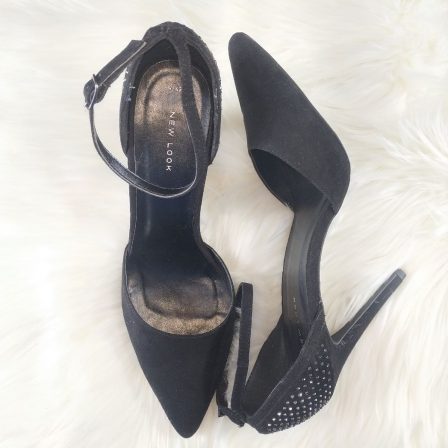 New Look Studded Suede Pointies