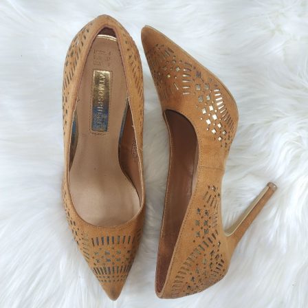 Atmosphere Brown Suede Pointies