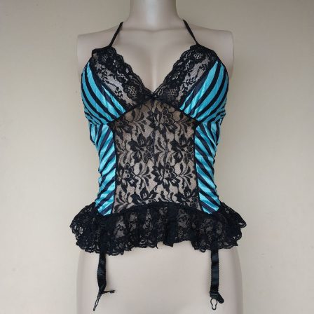 Ann Summers Print Satin Lingerie Top