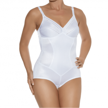 Triumph White Control Bodysuit