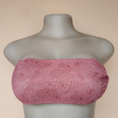 UK 8 - H&M Peach Tube Bra Top