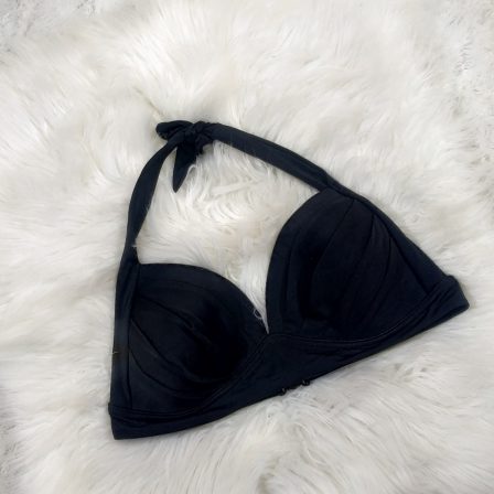 UK 12 - F&F Black Swim Bra