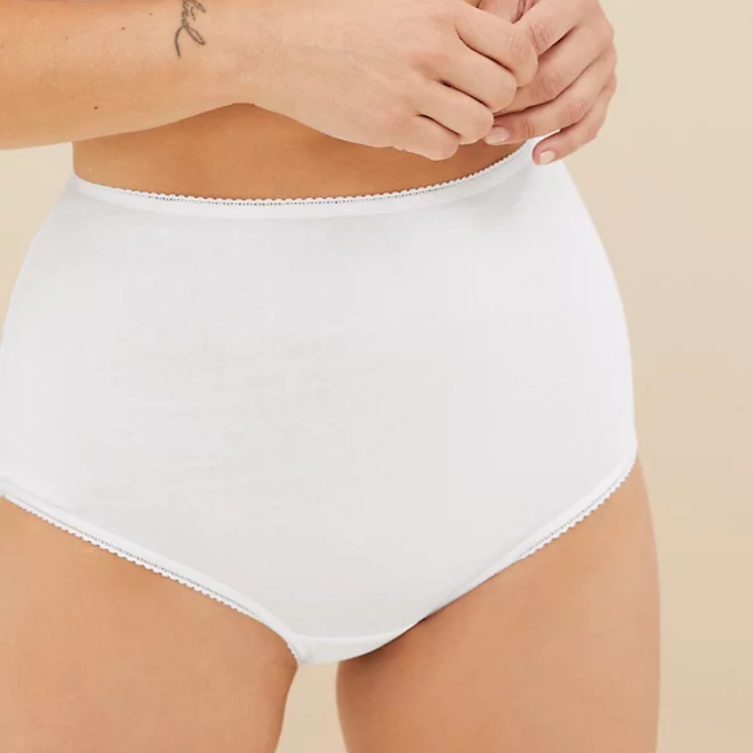 Preloved White Cotton Pant