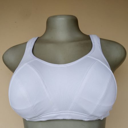 UK 6 - Shock Absorber White (30C Cup) Sports Bra